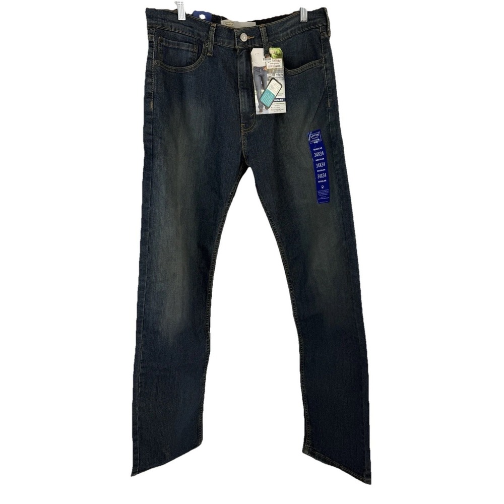 Signature by Levi Strauss & Co Gold Label Men's Reg Fit Flex Performance 34/34